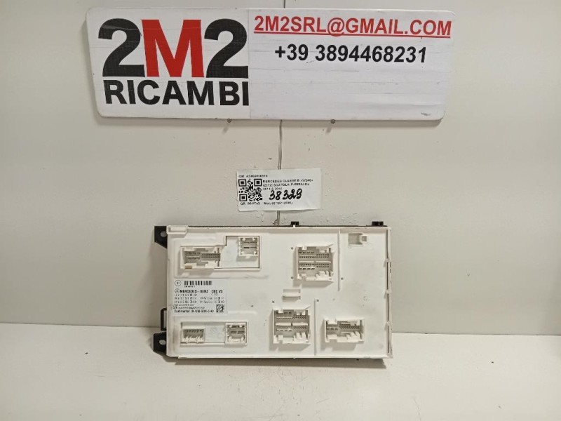 Scatola Fusibili A2469008510 MODULO SAM Mercedes Classe B W246 2012