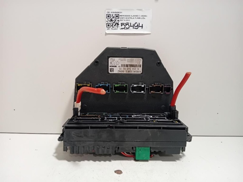 Scatola Fusibili A2045456201 Mercedes Classe C W204 2007