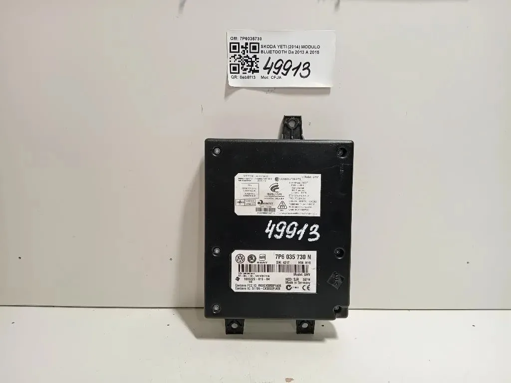 Modulo Bluetooth 7P6035730 Skoda YETI 2014