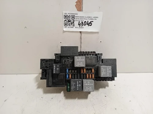 Scatola Fusibili A2229063202 Mercedes Classe C W205 2014