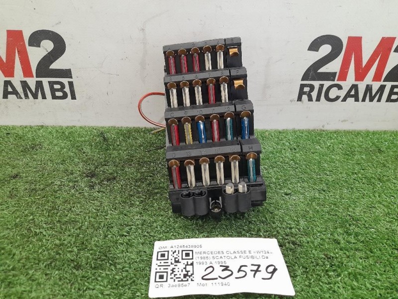 Scatola Fusibili A1245438905 Mercedes Classe E W124 1985