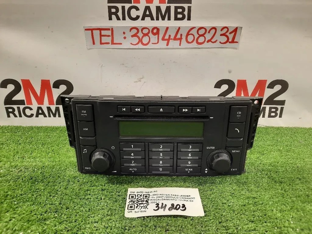 Modulo Comando Console Centrale 6H52-18845-AC Land Rover Freelander II 2007