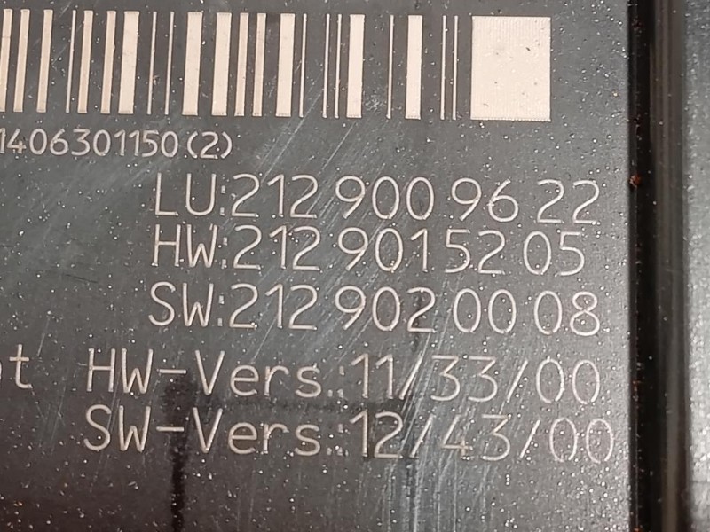 Scatola Fusibili A2129009622 Mercedes Classe E W212 2013