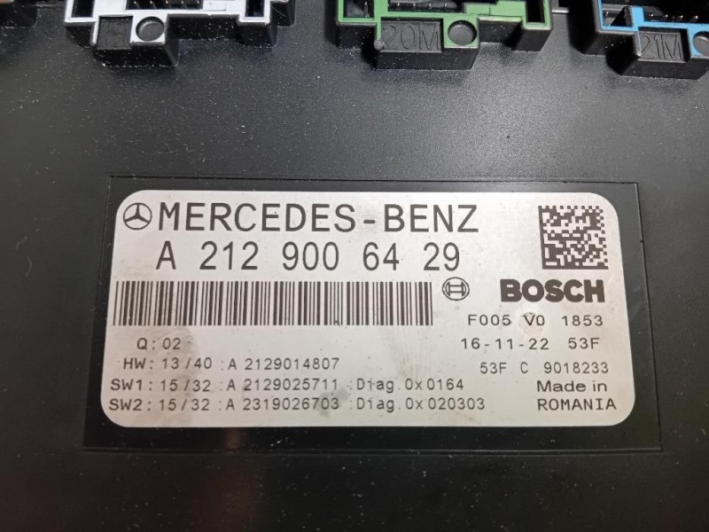 Scatola Fusibili A2129006429 Mercedes Classe GLE W166 2015