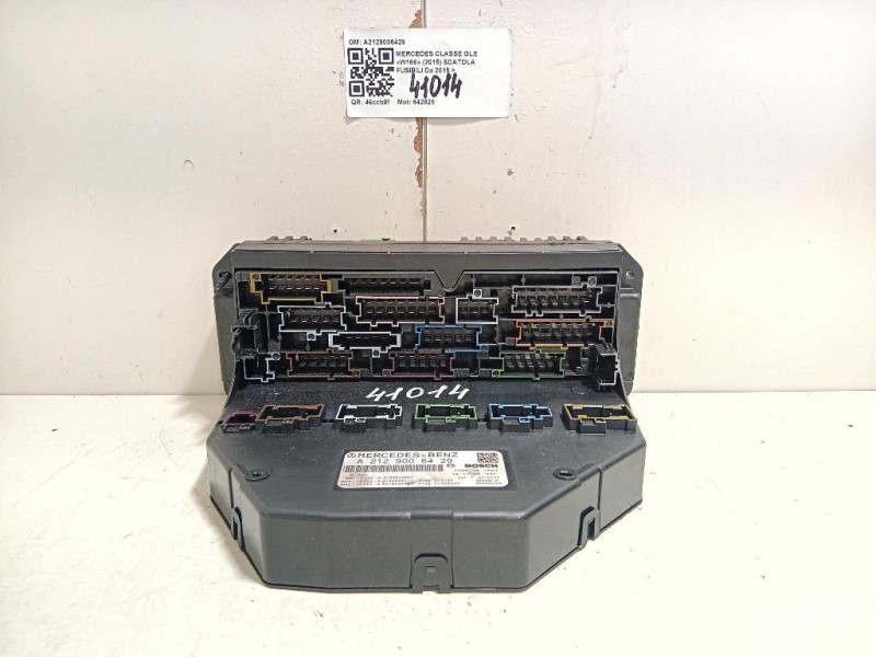 Scatola Fusibili A2129006429 Mercedes Classe GLE W166 2015