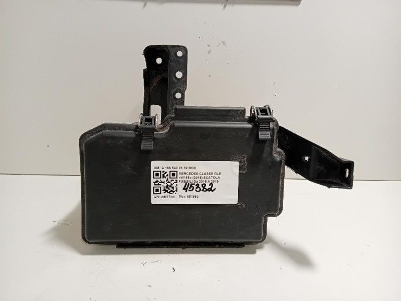 Scatola Fusibili A 166 540 01 82 BOX Mercedes Classe GLE W166 2015