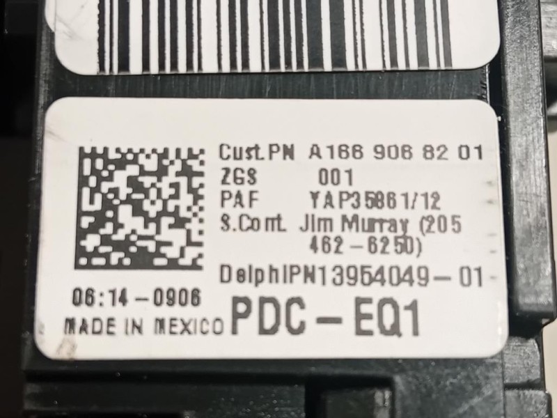 Scatola Fusibili A1669068201 Mercedes Classe GLE W166 2015