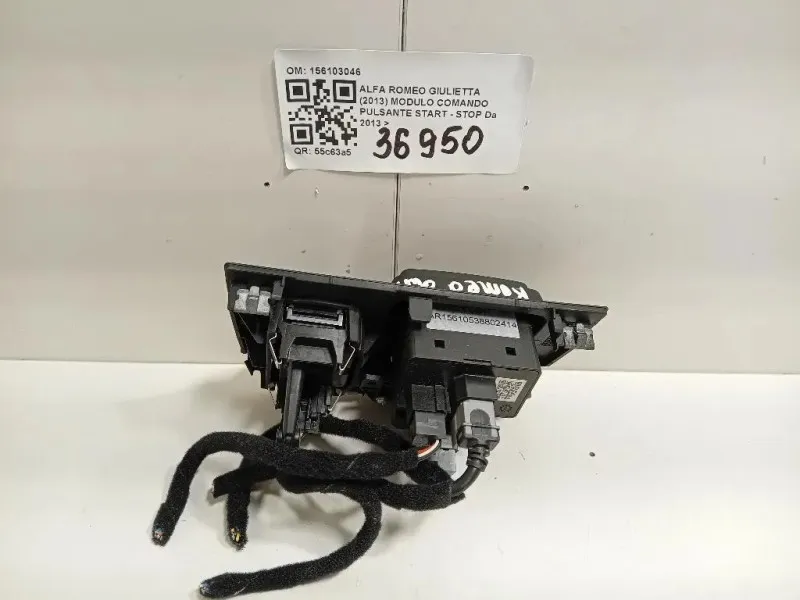 Modulo Comando Pulsante Start - STOP 156103046 Alfa Romeo Giulietta 2013