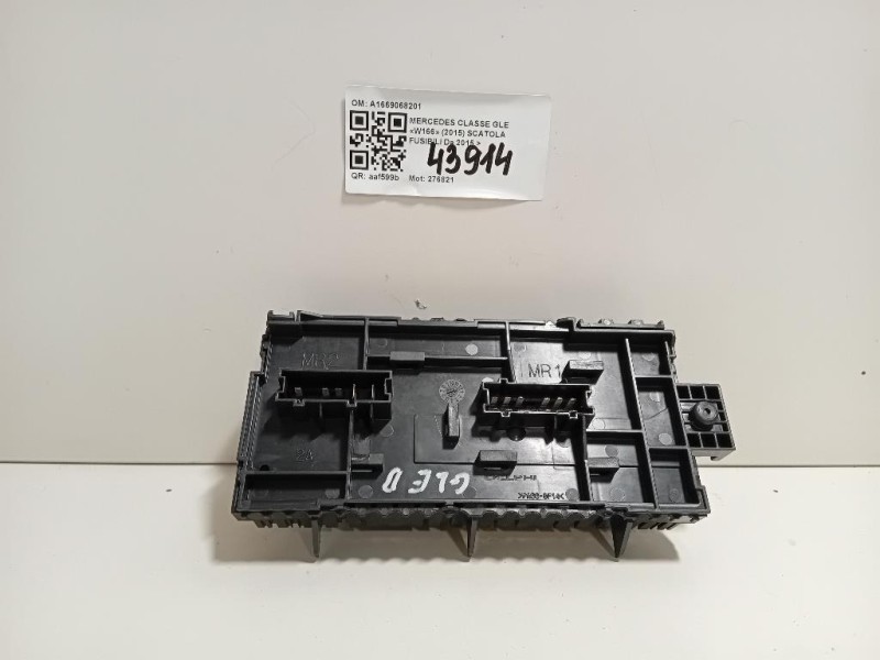 Scatola Fusibili A1669068201 Mercedes Classe GLE W166 2015