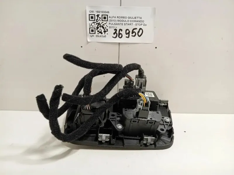 Modulo Comando Pulsante Start - STOP 156103046 Alfa Romeo Giulietta 2013