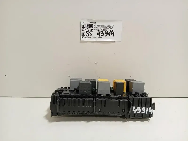 Scatola Fusibili A1669068201 Mercedes Classe GLE W166 2015