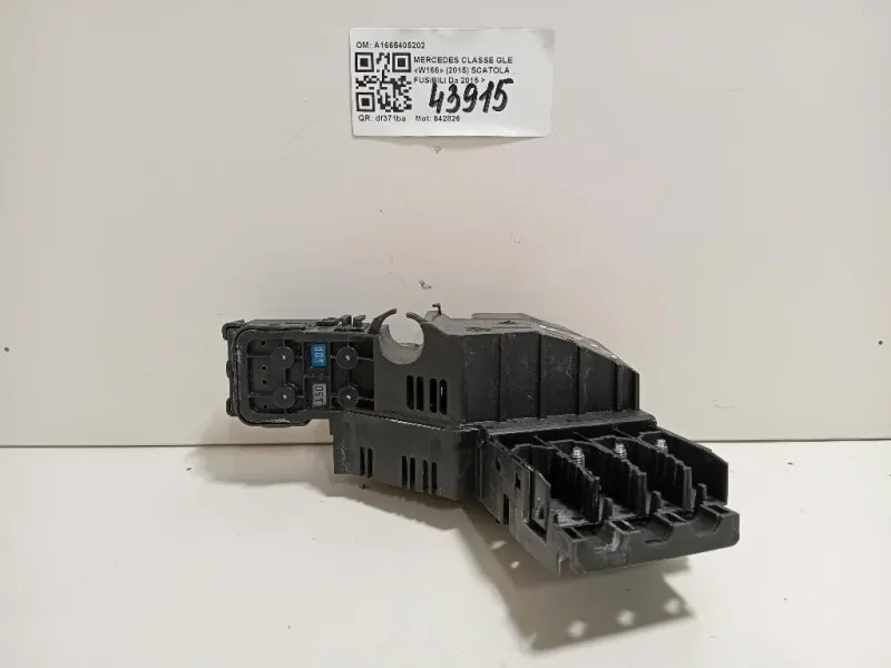 Scatola Fusibili A1665405202 Mercedes Classe GLE W166 2015