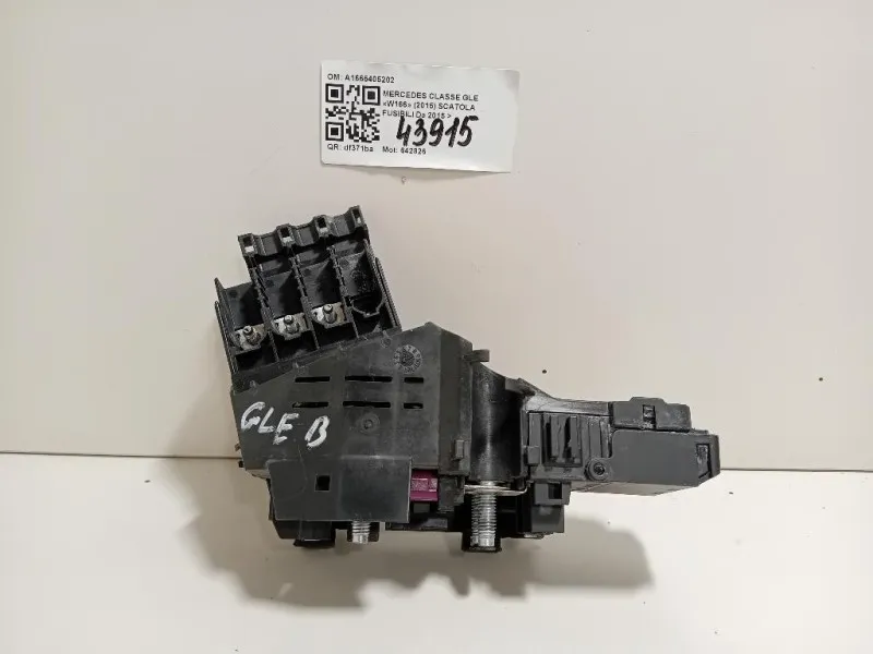 Scatola Fusibili A1665405202 Mercedes Classe GLE W166 2015