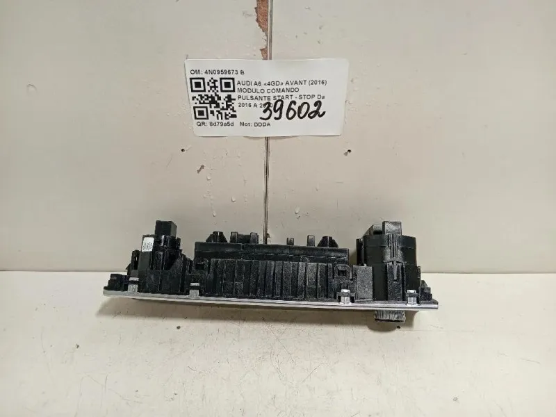 Modulo Comando Pulsante Start - STOP 4N0959673 B Audi A6 4GD Avant 2016