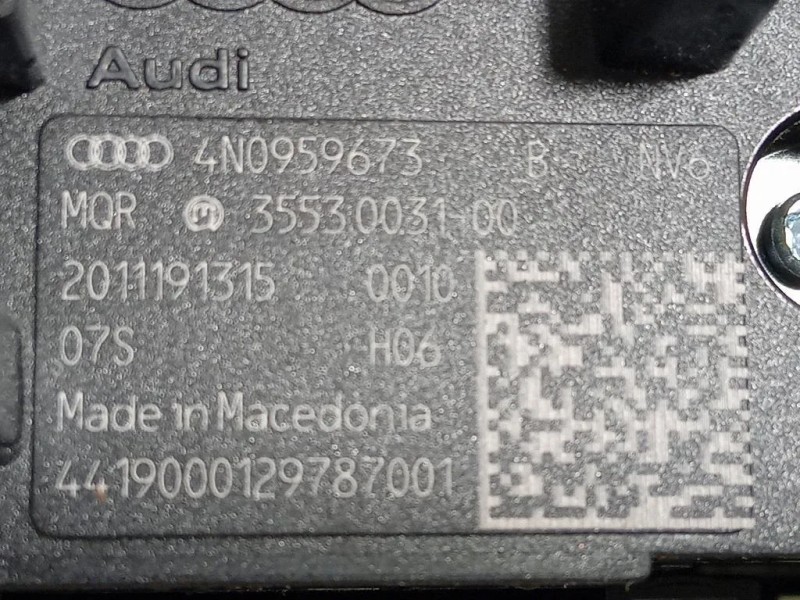 Modulo Comando Pulsante Start - STOP 4N0959673 B Audi A6 4GD Avant 2016