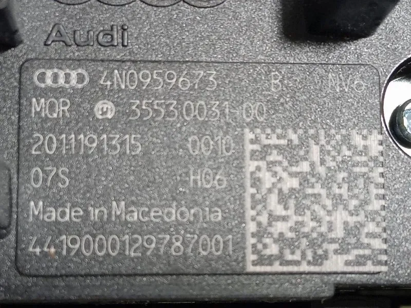 Modulo Comando Pulsante Start - STOP 4N0959673 B Audi A6 4GD Avant 2016