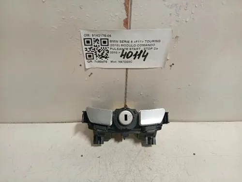 Modulo Comando Pulsante Start - STOP 9142175-06 Bmw Serie 5 F11 Touring 2010