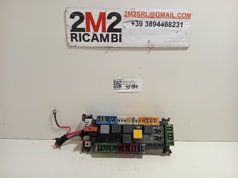 Scatola Fusibili A1665452900 Mercedes Classe GLE W166 2015