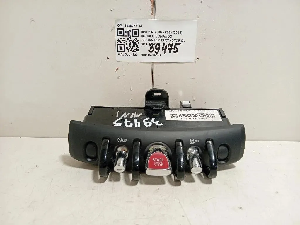 Modulo Comando Pulsante Start - STOP 9328287-04 Mini MINI ONE F55 2014