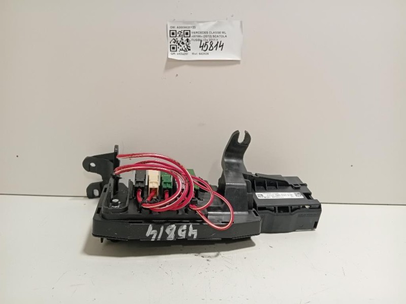 Scatola Fusibili A0009820123 SCATOLA SICUREZZA Mercedes Classe ML W166 2012