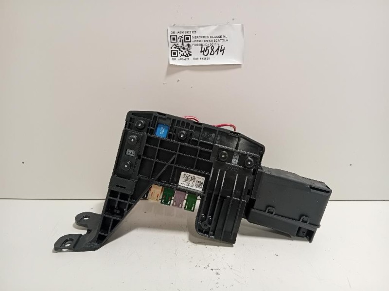 Scatola Fusibili A0009820123 SCATOLA SICUREZZA Mercedes Classe ML W166 2012