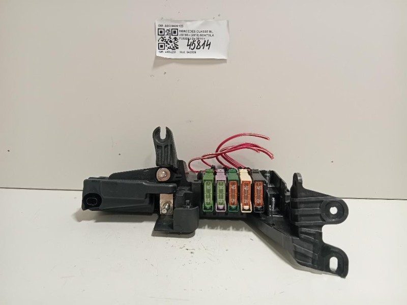 Scatola Fusibili A0009820123 SCATOLA SICUREZZA Mercedes Classe ML W166 2012