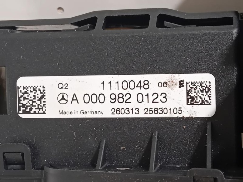 Scatola Fusibili A0009820123 SCATOLA SICUREZZA Mercedes Classe ML W166 2012