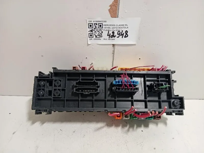 Scatola Fusibili A1665402350 Mercedes Classe ML W166 2012