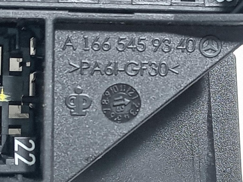 Scatola Fusibili A1665459840 Mercedes Classe ML W166 2012