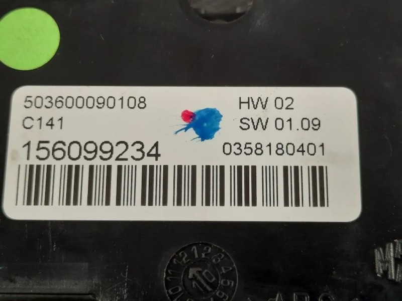 Modulo Comando Riscaldamento Clima 156099234 Alfa Romeo Giulietta 2010