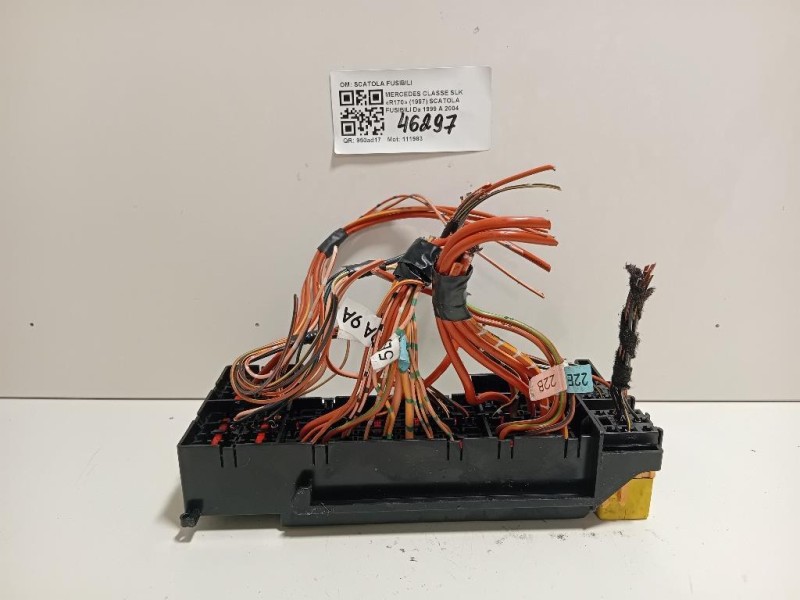 Scatola Fusibili SCATOLA FUSIBILI Mercedes Classe SLK R170 1997