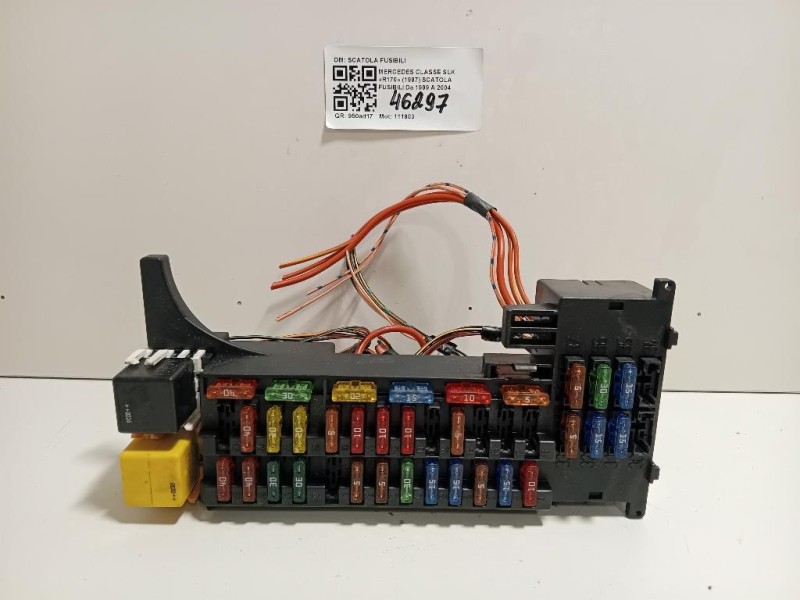 Scatola Fusibili SCATOLA FUSIBILI Mercedes Classe SLK R170 1997