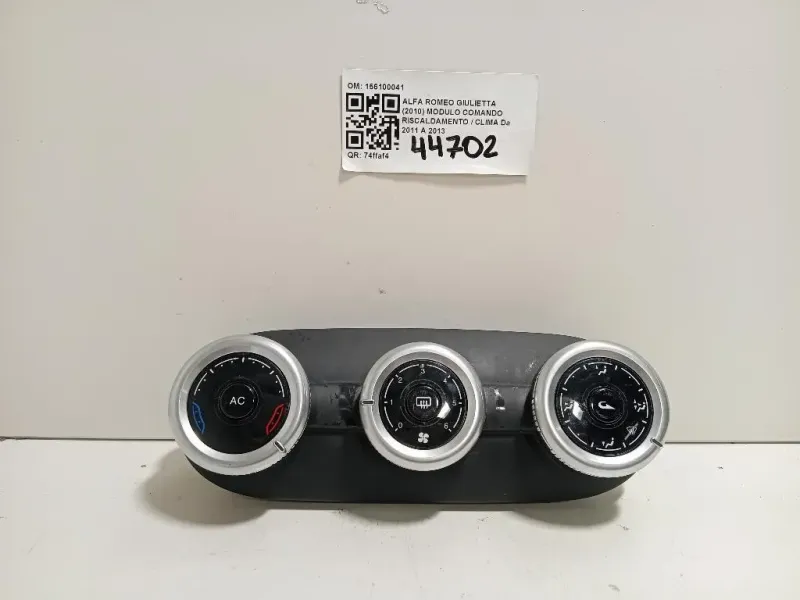 Modulo Comando Riscaldamento Clima 156100041 Alfa Romeo Giulietta 2010