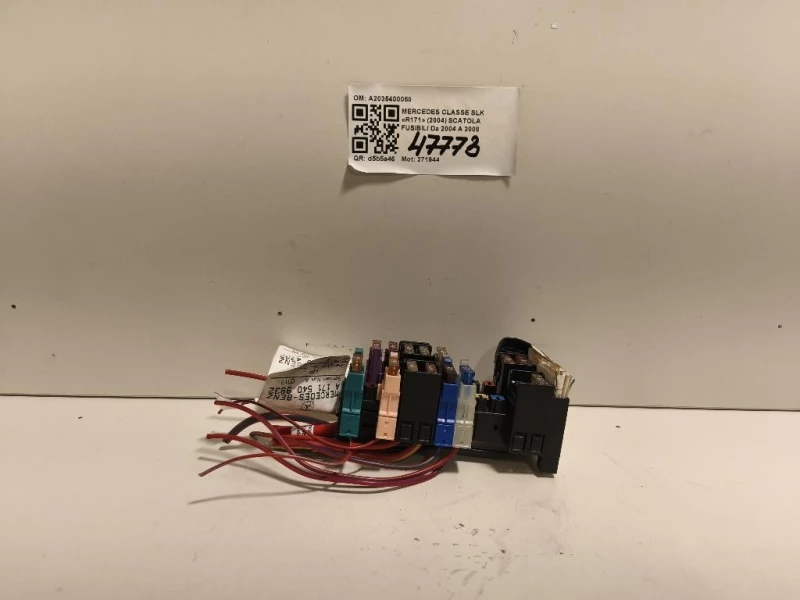 Scatola Fusibili A2035400050 Mercedes Classe SLK R171 2004