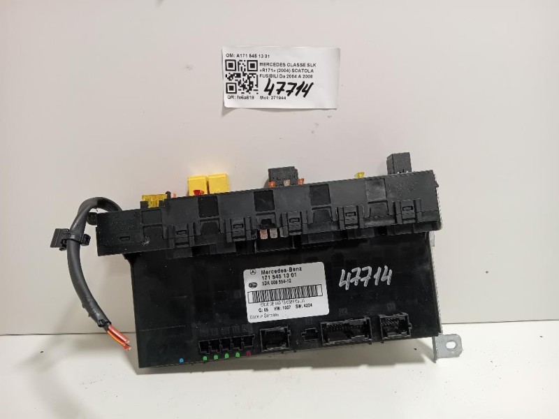 Scatola Fusibili A171 545 13 01 Mercedes Classe SLK R171 2004