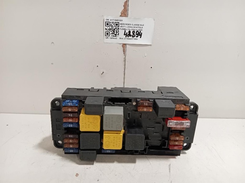 Scatola Fusibili A1715451001 Mercedes Classe SLK R171 2004