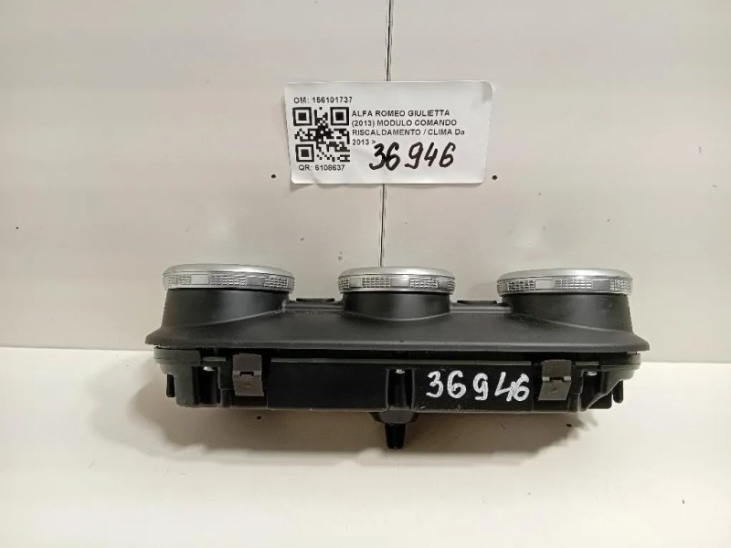 Modulo Comando Riscaldamento Clima 156101737 5556000902 Alfa Romeo Giulietta 2013