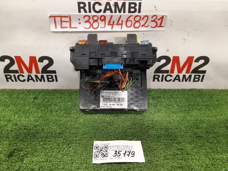 Scatola Fusibili 1715450901 Mercedes Classe SLK R171 2004