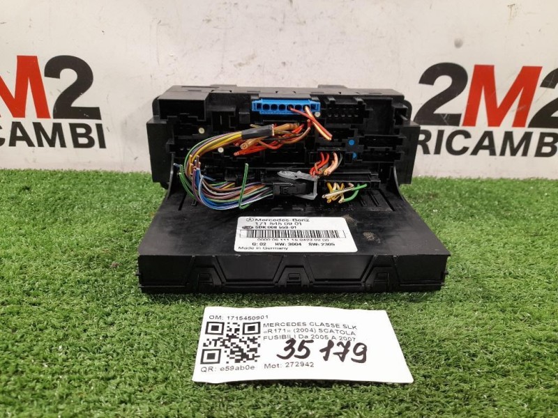 Scatola Fusibili 1715450901 Mercedes Classe SLK R171 2004