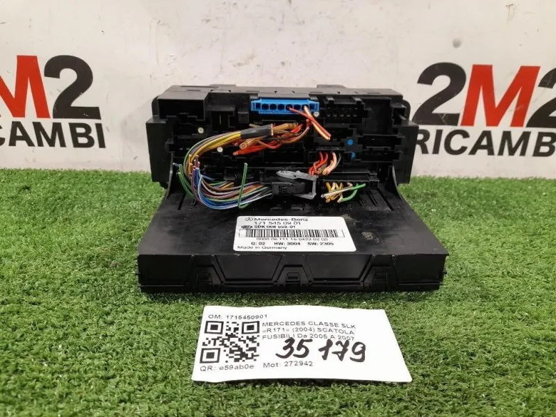 Scatola Fusibili 1715450901 Mercedes Classe SLK R171 2004