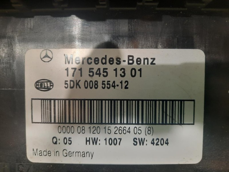 Scatola Fusibili 171 545 13 01 Mercedes Classe SLK R171 2004