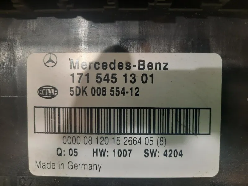 Scatola Fusibili 171 545 13 01 Mercedes Classe SLK R171 2004