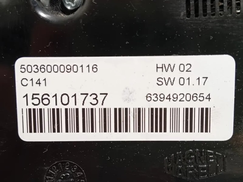 Modulo Comando Riscaldamento Clima 156101737 Alfa Romeo Giulietta 2013