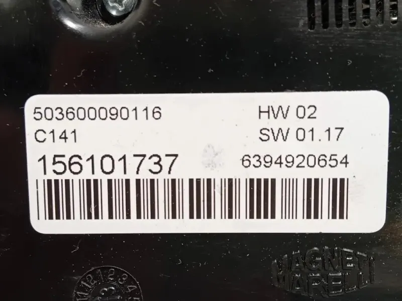 Modulo Comando Riscaldamento Clima 156101737 Alfa Romeo Giulietta 2013