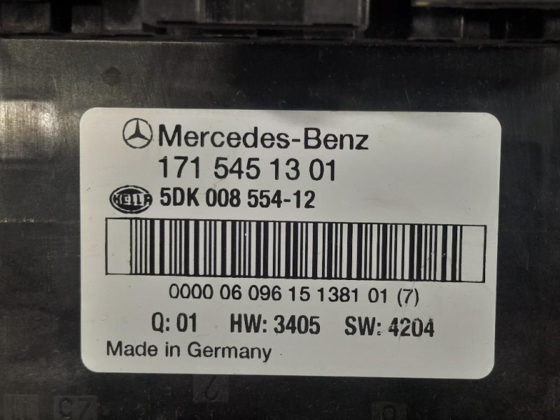 Scatola Fusibili 171 545 13 01 Mercedes Classe SLK R171 2008