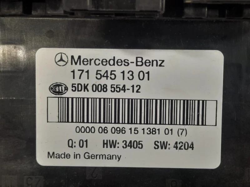 Scatola Fusibili 171 545 13 01 Mercedes Classe SLK R171 2008