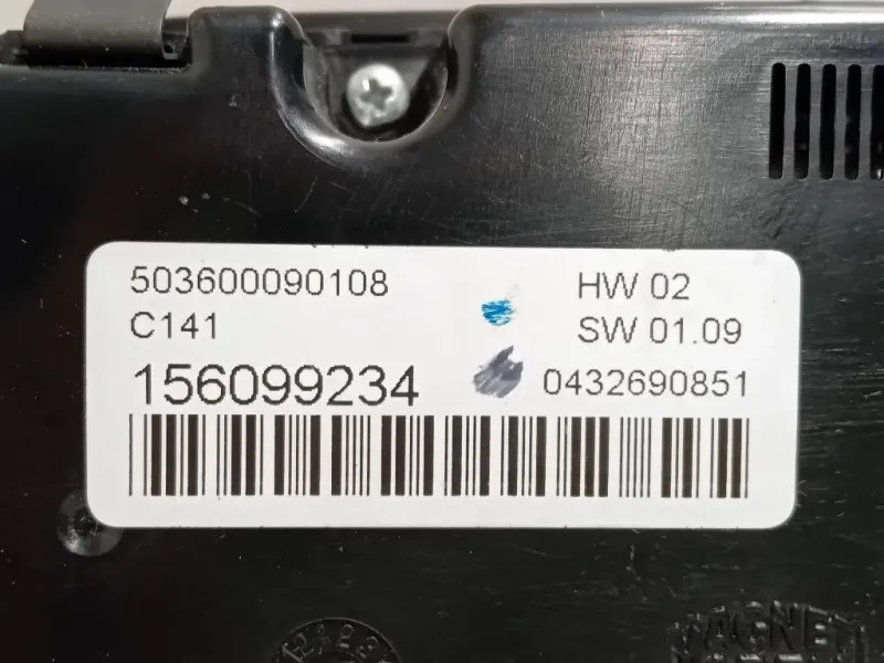 Modulo Comando Riscaldamento Clima 156099234 Alfa Romeo Giulietta 2013