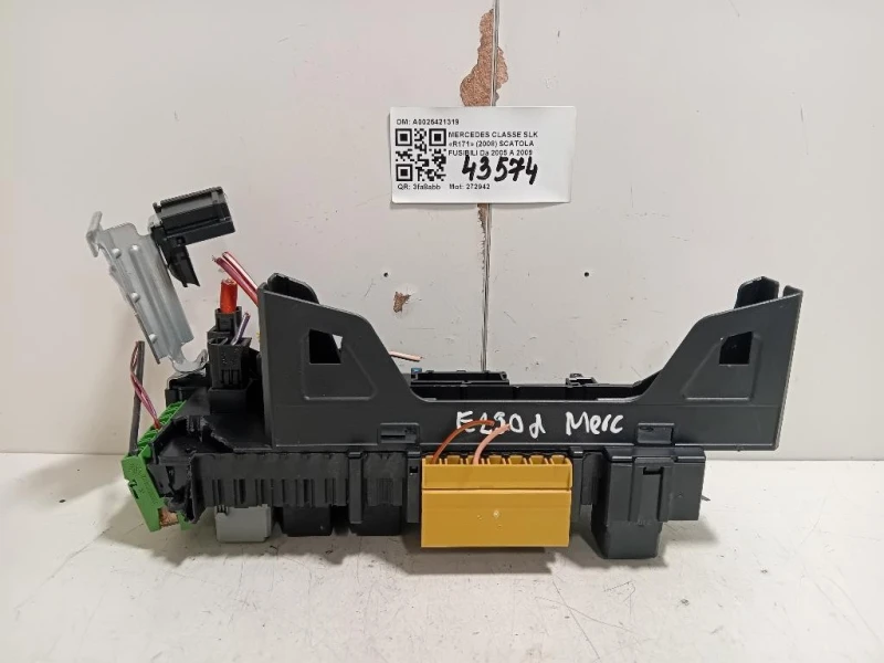 Scatola Fusibili A0025421319 Mercedes Classe SLK R171 2008
