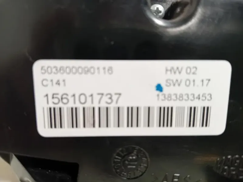 Modulo Comando Riscaldamento Clima 156099234 Alfa Romeo Giulietta 2013