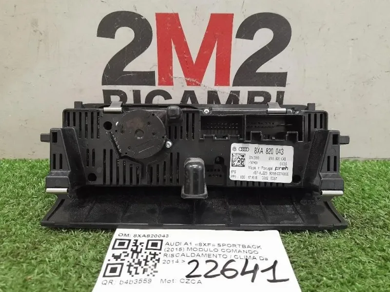 Modulo Comando Riscaldamento Clima 8XA820043 Audi A1 8XF Sportback 2015